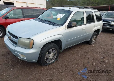 2007 Chevrolet Trailblazer Lt из США, поврежденный, VIN 1GNDS13SX72241889
